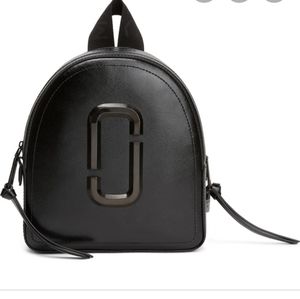 Marc Jacobs Black Pack Shot DTM Backpack 100% Auth